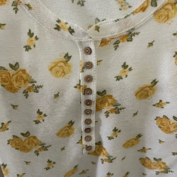 Free People Floral Bodysuit size small - Picture 2 of 6